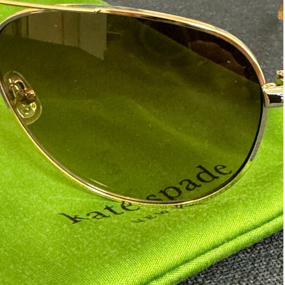 NWOT Kate Spade Aviator Sunglasses - Picture 6 of 13